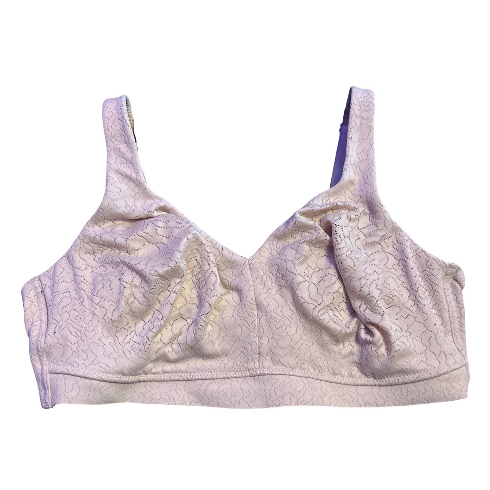 Wacoal Inside Job 852345 Wire Free Full Coverage Lace Bra Nude 36DDD